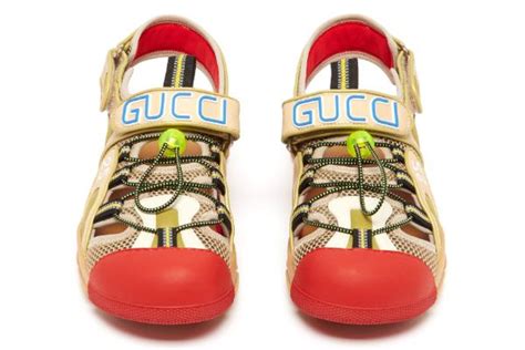 gucci rose sandal|Gucci closed toe sandals.